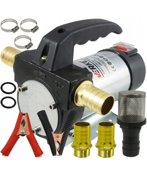 POMPA DO SPUSZCZANIA PALIWA ROPY OLEJU 12V POMPKA