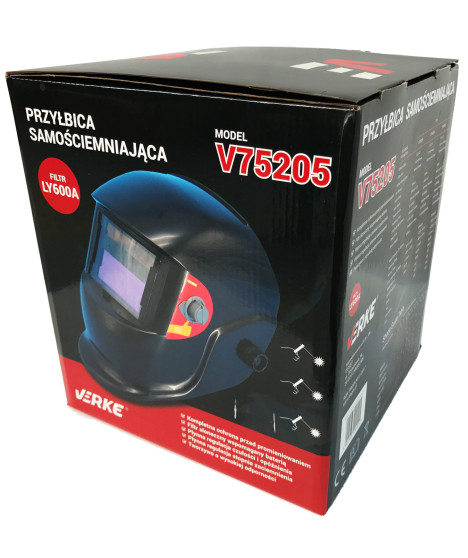 PRZYŁBICA MASKA SPAW SAMOŚCIEMNIAJĄCA V75205 VERKE