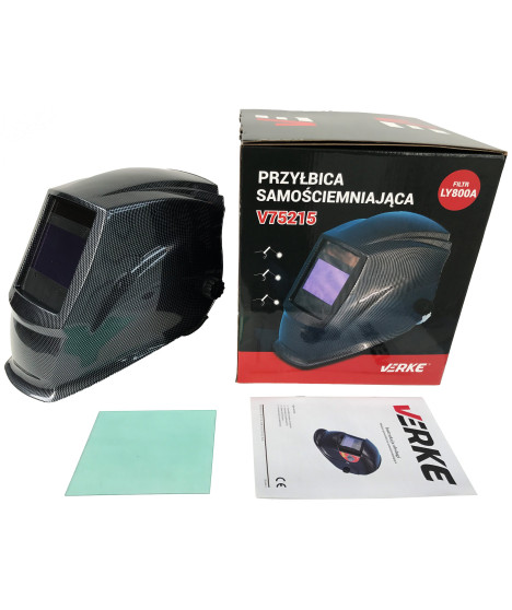 PRZYŁBICA MASKA SPAW SAMOŚCIEMNIAJĄCA V75215 VERKE