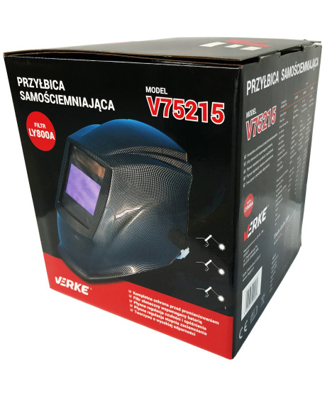 PRZYŁBICA MASKA SPAW SAMOŚCIEMNIAJĄCA V75215 VERKE