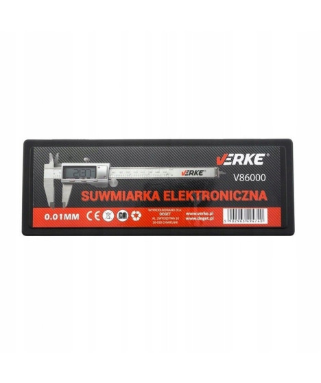 SUWMIARKA METALOWA ELEKTRONICZNA CYFROWA LCD 150MM