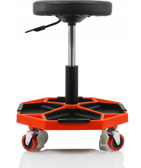 TABORET WARSZTATOWY OBROTOWY STOŁEK SIEDZISKO KOŁA