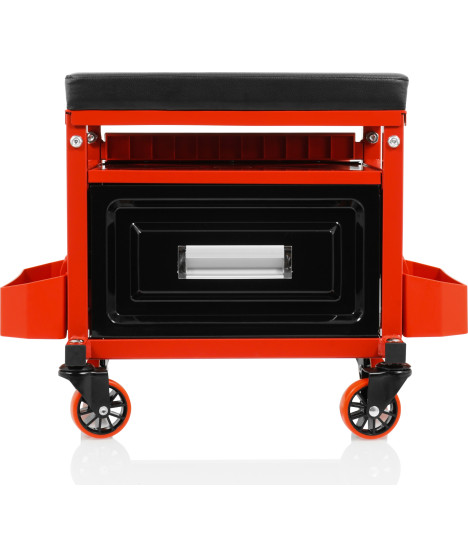 TABORET WARSZTATOWY STOŁEK SIEDZISKO Z SZUFLADĄ