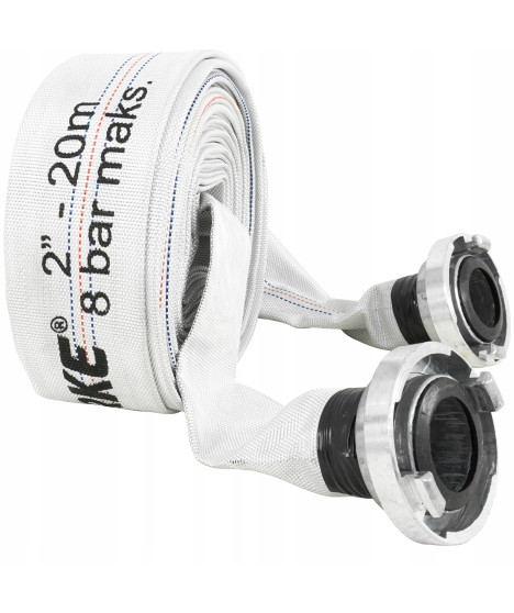 WĄŻ WODY BRUDNEJ SZAMBA STRAŻACKI POMPY 2 CALE 20m