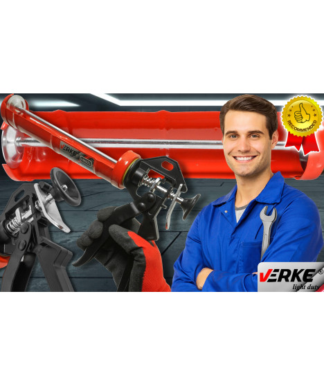 WYCISKACZ PISTOLET MAS SILIKONU AKRYLU KLEJU SMARU