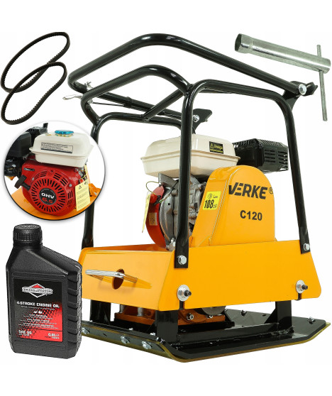 ZAGĘSZCZARKA GRUNTU PŁYTOWA UBIJAK 6,5 KM 98 KG