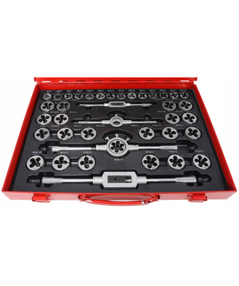 ZESTAW NARZYNEK I GWINTOWNIKÓW 110 EL KALIBROWNIKI