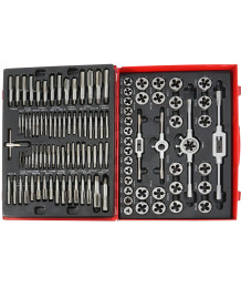 ZESTAW NARZYNEK I GWINTOWNIKÓW 110 EL KALIBROWNIKI