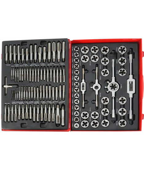 ZESTAW NARZYNEK I GWINTOWNIKÓW 110 EL KALIBROWNIKI