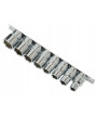 ZESTAW NASADEK 1/2'' 10-22 MM 8 EL VERKE