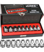 ZESTAW NASADEK TORX 1/2'' 9 EL E9-E24 VERKE