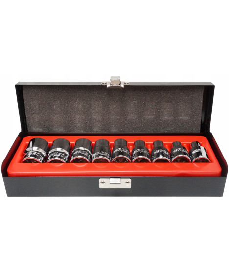 ZESTAW NASADEK TORX 1/2'' 9 EL E9-E24 VERKE
