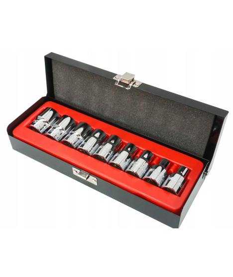 ZESTAW NASADEK TORX 1/2'' 9 EL E9-E24 VERKE
