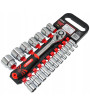 ZESTAW NASADEK Z GRZECHOTKĄ 1/2'' 19 EL VERKE