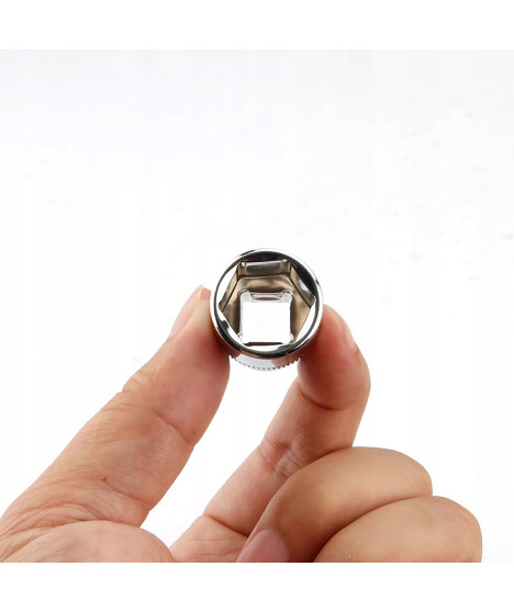 ZESTAW NASADEK Z GRZECHOTKĄ 1/2'' 19 EL VERKE
