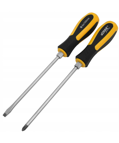 ZESTAW WKRĘTAKÓW DO POBIJANIA 150mm CR-V 2el VERKE
