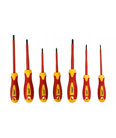 ZESTAW WKRĘTAKÓW IZOLOWANYCH 1000V S2 WKRĘTAKI VE