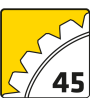 Klucze nasadowe 1/4", zestaw 36 szt.