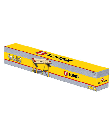 Stół warsztatowy 60 x 24 x 80 cm