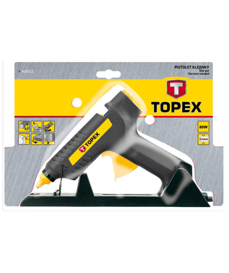 Pistolet klejowy 11 mm, 80W, bezprzewodowy