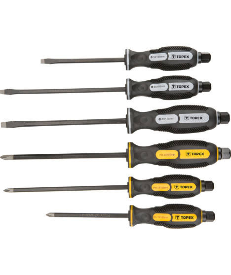 Wkrętaki do pobijania, zestaw 6 szt.