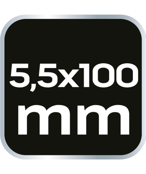 Wkrętak płaski 5.5 x 100 mm, S2