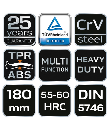 Szczypce uniwersalne 180 mm