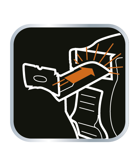 Miara zwijana stalowa 3 m x 19 mm, magnes