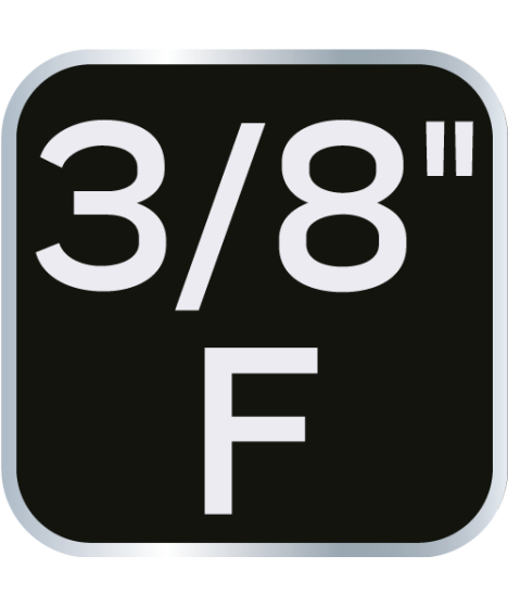 Redukcja 1/4"M x 3/8"F