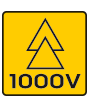Wkrętaki 1000V, zestaw 6 szt.