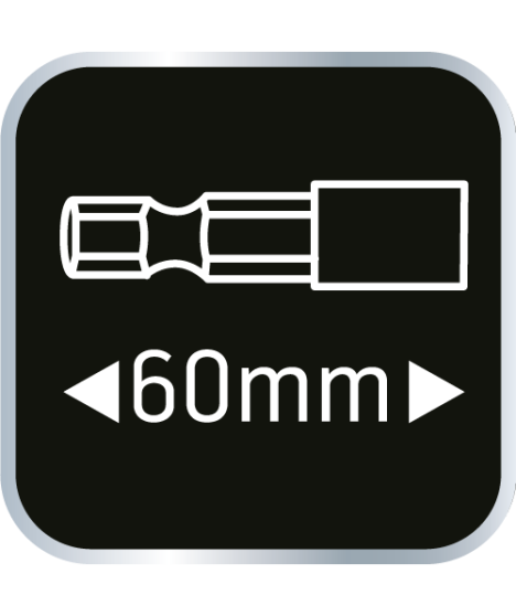 Końcówki wkrętakowe z uchwytem, zestaw 99 szt.