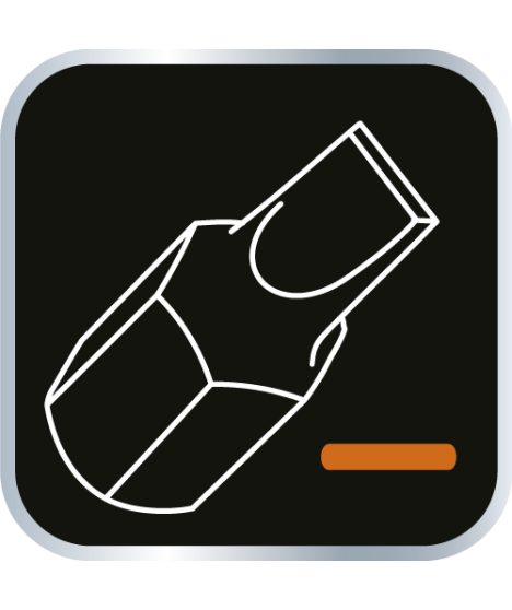 Końcówki wkrętakowe z uchwytem, zestaw 99 szt.