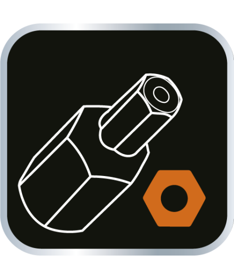 Końcówki wkrętakowe z uchwytem, zestaw 99 szt.