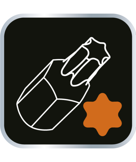 Końcówki wkrętakowe z uchwytem, zestaw 99 szt.