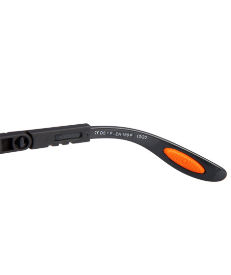 Okulary ochronne poliwęglanowe, białe soczewki