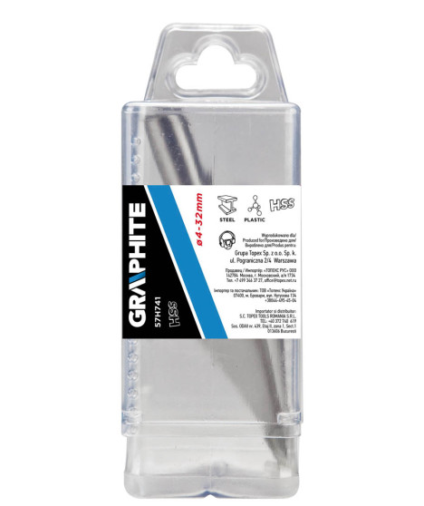 Wiertło bezstopniowe 4-32 mm