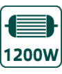 Pilarka tarczowa 1200W, tarcza 165 x 20 mm