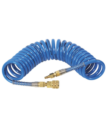 Przewód ciśnieniowy spiralny 6.5 x 10 mm, 15 m, PU