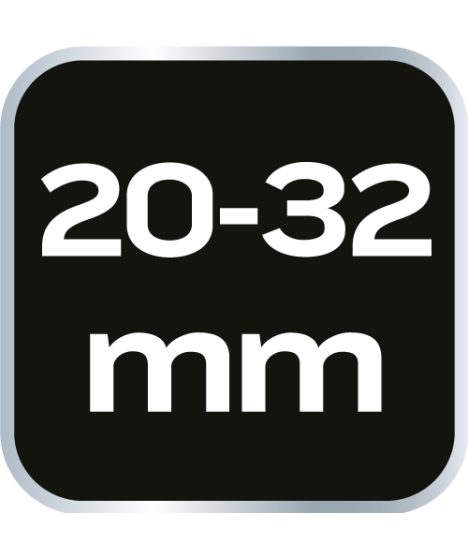 Opaska ślimakowa 20-32/9 mm, W4, 3 szt.