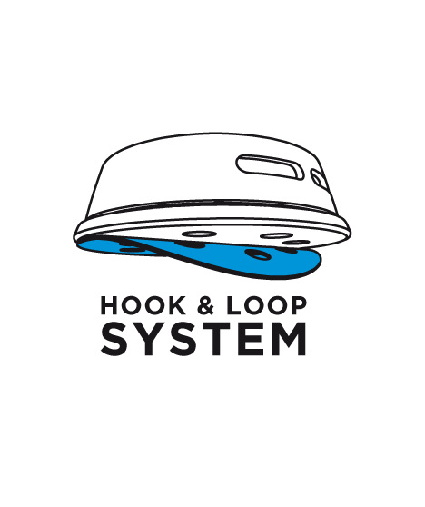 Szlifierka mimośrodowa 430W, tarcza 125/150 mm, walizka