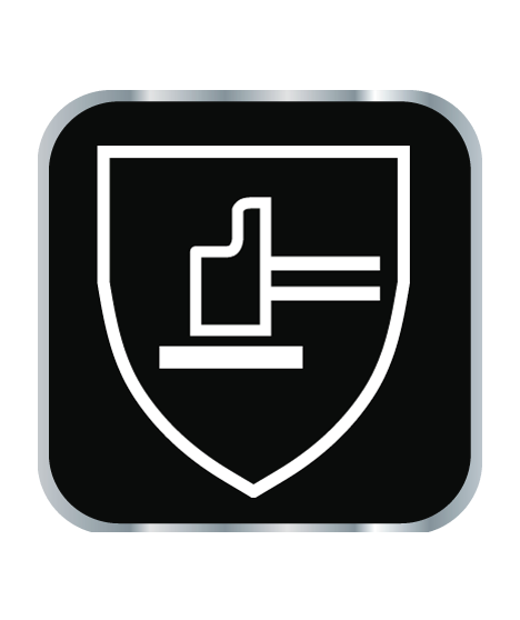 Rękawice robocze, skóra świńska licowa, z rzepem, 8"