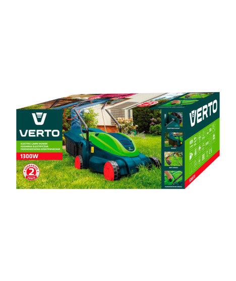 Kosiarka elektryczna 1300W, szerokość koszenia 320mm