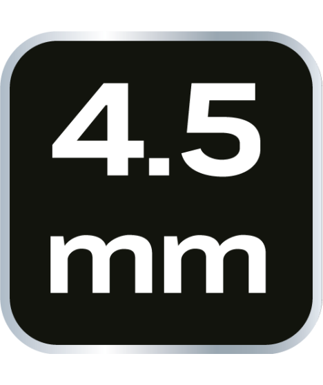 Nasadka sześciokątna długa 1/4", 4.5 mm