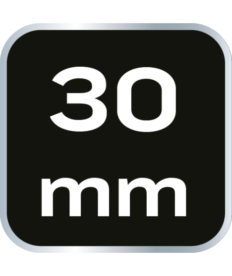 Nasadka sześciokątna 1/2", 30 mm