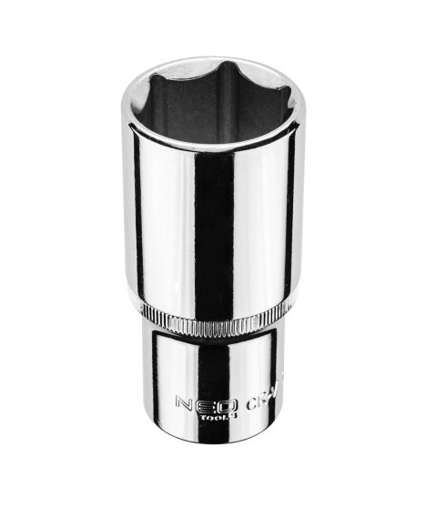 Nasadka sześciokątna długa 1/2", 28 mm