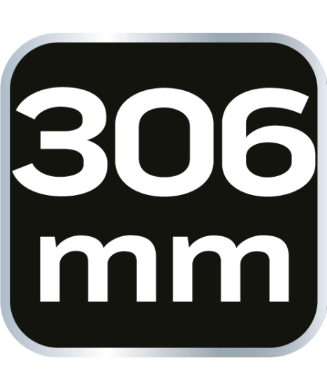 Klucz nastawny 306 mm, zakres 0-53 mm