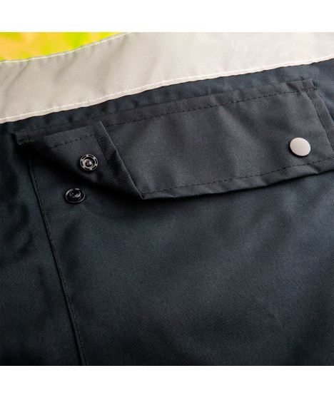 Kurtka robocza ostrzegawcza wodoodporna, żółta, rozmiar XL