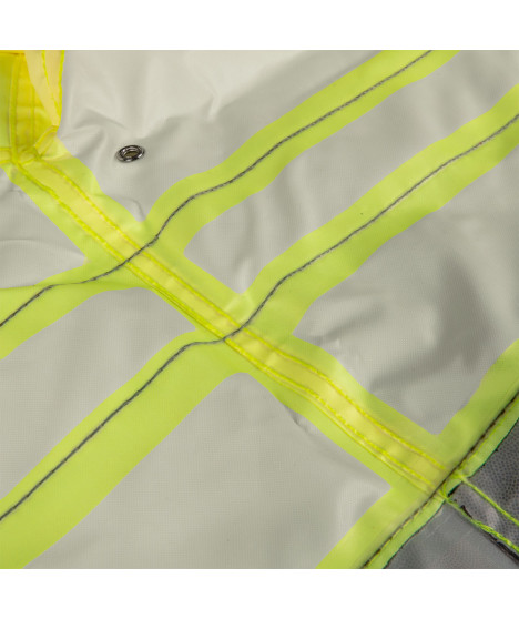 Kurtka robocza ostrzegawcza wodoodporna, żółta, rozmiar XL