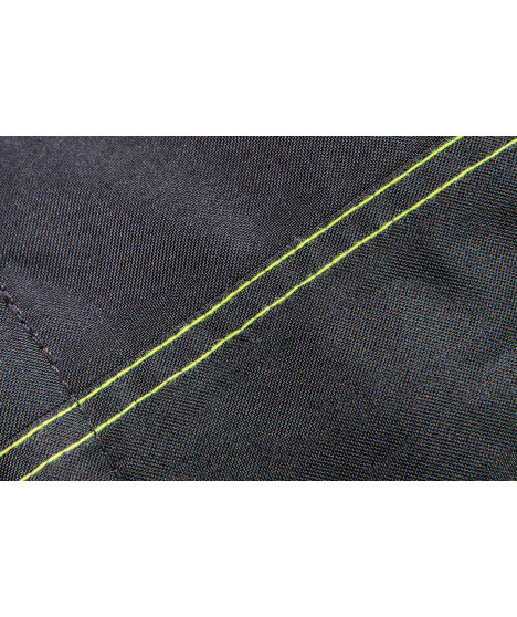 Spodnie robocze ostrzegawcze ocieplane, żółte, rozmiar XL