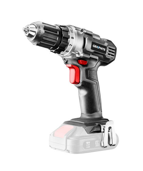 Wiertarko-wkrętarka akumulatorowa Energy+ 18V, Li-Ion, uchwyt samozaciskowy 10 mm, bez akumulatora